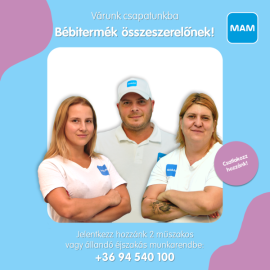 Bébitermék összeszerelő