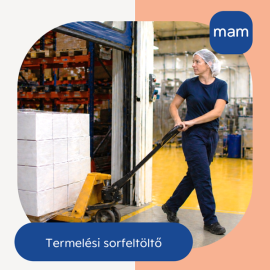 Termelési sorfeltöltő